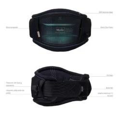 2023 Mystic Gem BK Womens Kiteboarding Waist Harness - Black/Glitter Discounts Apply ! -Wind Rush Shop 900 mystic gem bk womens waist harness size 5