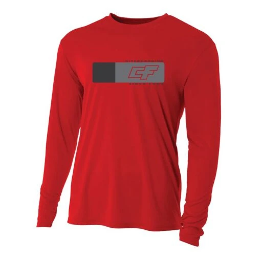 Crazyfly Long Sleeve Water Jersey - Red Discounts Apply ! -Wind Rush Shop crazyfly2020 water jersey red 1