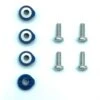 Crazyfly Hexa Binding Screws And Washers - Blue (set Of 4) Discounts Apply ! -Wind Rush Shop crazyfly hexa screws and washers blue 1