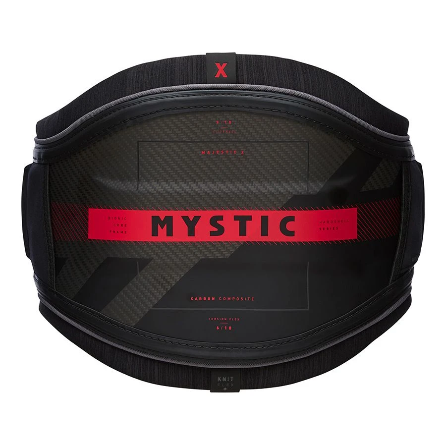 2021 Mystic Majestic X Kiteboarding Waist Harness - Black / Red Discounts Apply ! 3 2021 Mystic Majestic X Kiteboarding Waist Harness - Black / Red Discounts Apply !
