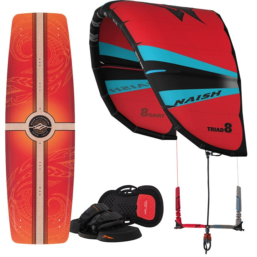 Wind Rush Shop -Wind Rush Shop naish triad package kite bar board 1