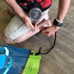 Oceanus Quick-Release EEL Retractable Reel Board Leash Discounts Apply ! -Wind Rush Shop oceanus qr eel reel leash 3