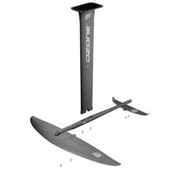 Apex V1 MA 1250 Complete Hydrofoil - 90cm Mast/78 Fuselage/210 Stabilizer Discounts Apply ! -Wind Rush Shop ozone apex hydrofoil wing 1250 complete 4