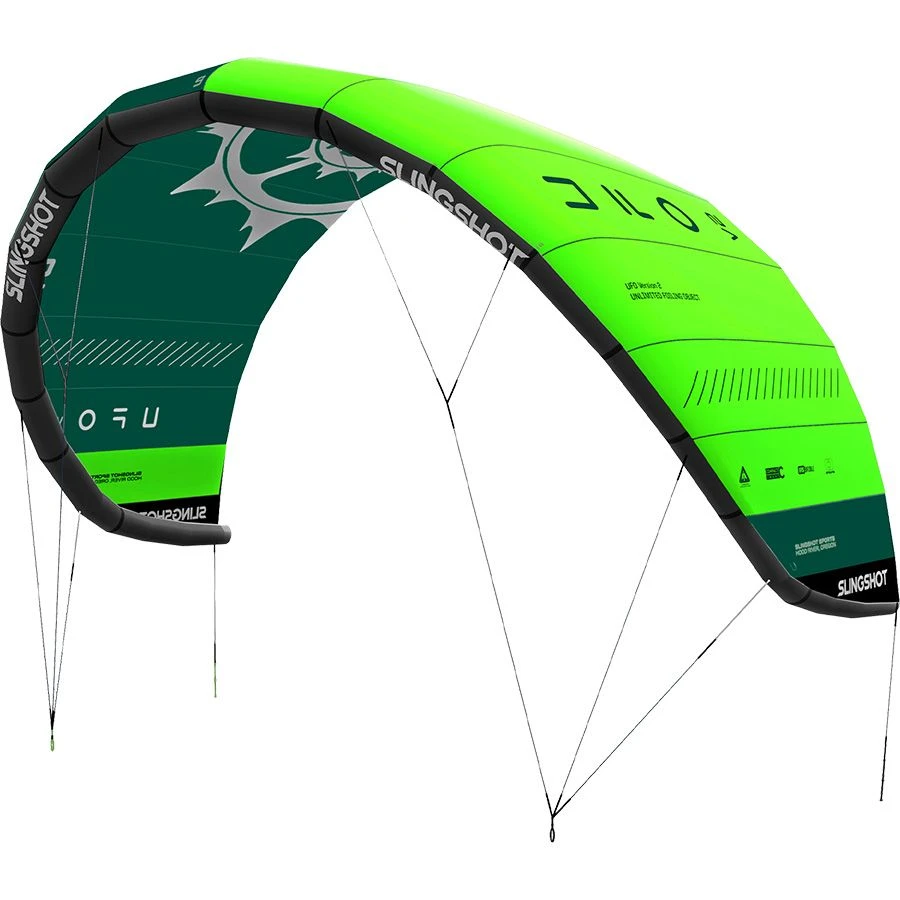 Slingshot UFO V2 Limited Edition Green Zero Strut Foil Kite - 30% Off Discounts Apply ! 3 Slingshot UFO V2 Limited Edition Green Zero Strut Foil Kite - 30% Off Discounts Apply !