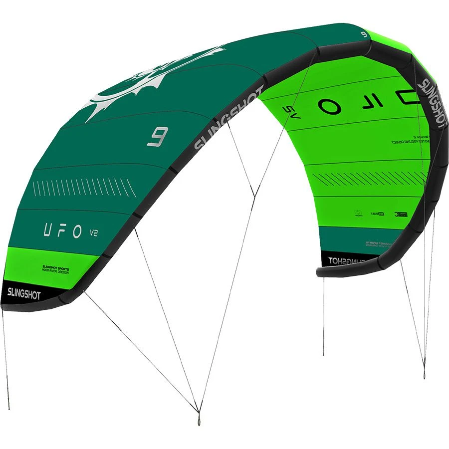 Slingshot UFO V2 Limited Edition Green Zero Strut Foil Kite - 30% Off Discounts Apply ! 4 Slingshot UFO V2 Limited Edition Green Zero Strut Foil Kite - 30% Off Discounts Apply ! - Image 2