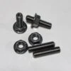 PKS - M6 Studs(4) With Flanged Nuts(4) For Hydrofoil Mounting Discounts Apply ! -Wind Rush Shop wizardhat pks m6 studs flanged nuts 1